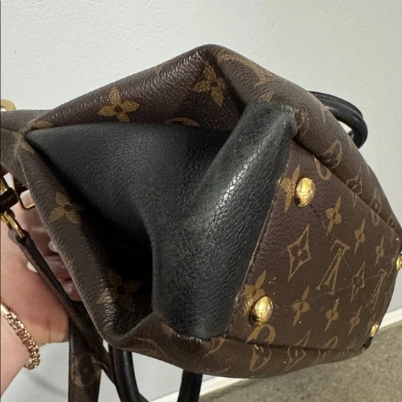 Louis Vuitton Pallas BB Bag black Monogram Brown - Picture 12 of 17